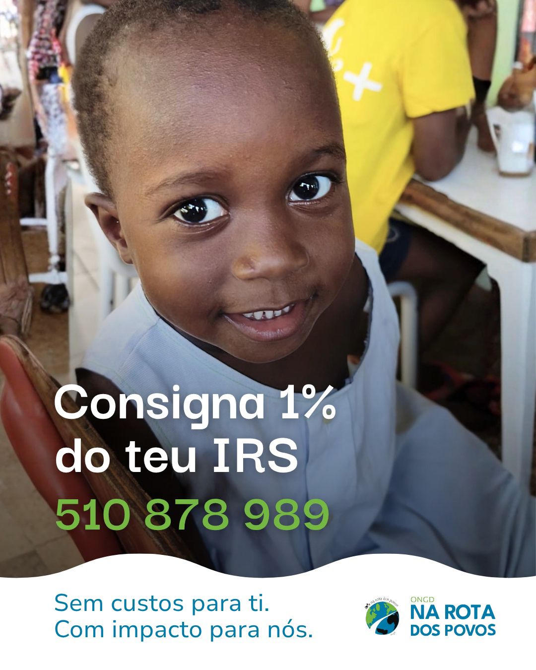 Consigna 1% do teu IRS - Na Rota dos Povos